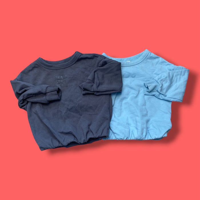 Carters as is-pilling sweaters (2), 18m