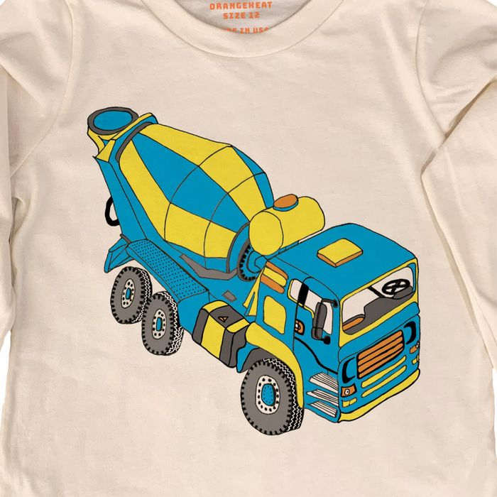 Cement Mixer - Organic Tee/LONG SLEEVE
