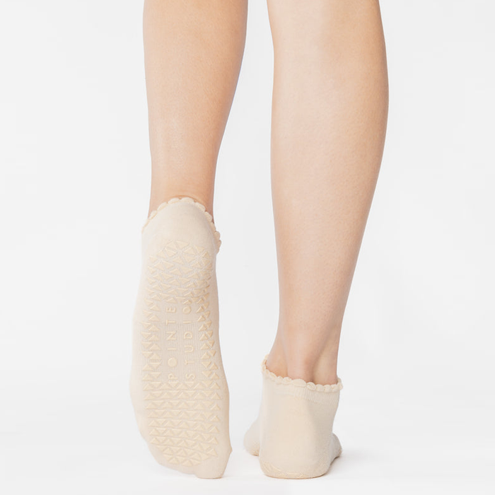 Cherry Full Foot Grip Sock