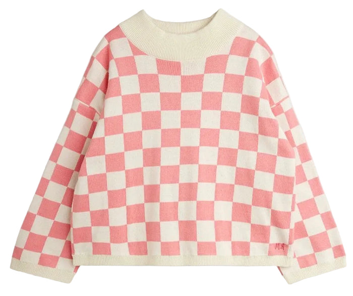 Chess Check Knit Sweater