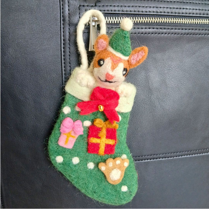 Christmas Pet Charm Socks Mixed Selection