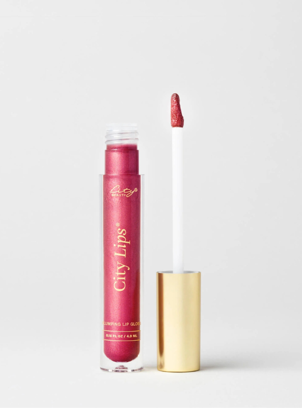 City Lips Plumping Gloss- Raspberry - Tres Chic Boutique