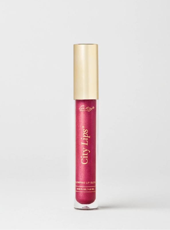 City Lips Plumping Gloss- Raspberry - Tres Chic Boutique