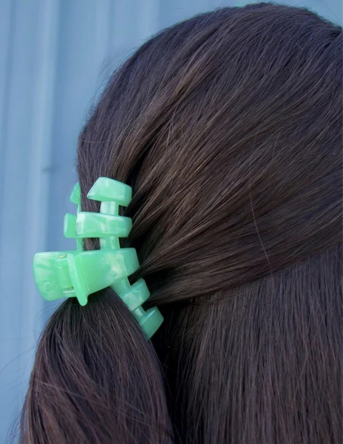 Classic Small Hair Clip- Spring Splash