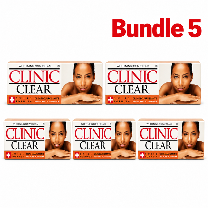 Clinic Clear Cream, moisturizing skincare cream designed to hydrate and soften skin while helping promote a smoother, more even-looking, and radiant complexion for daily skin care.
