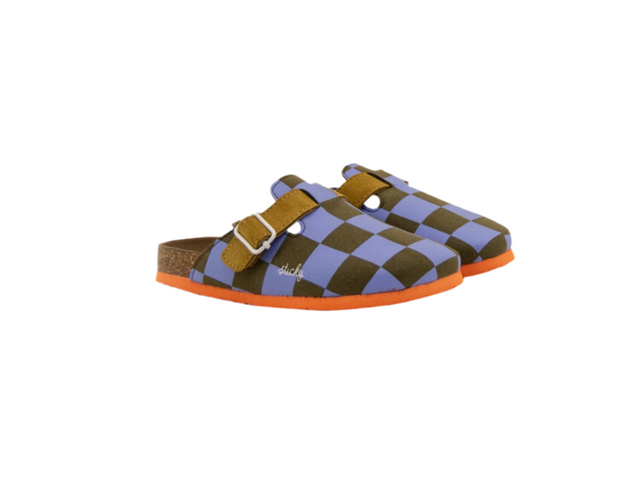 Clogs - Soil Green/Blooming Purple
