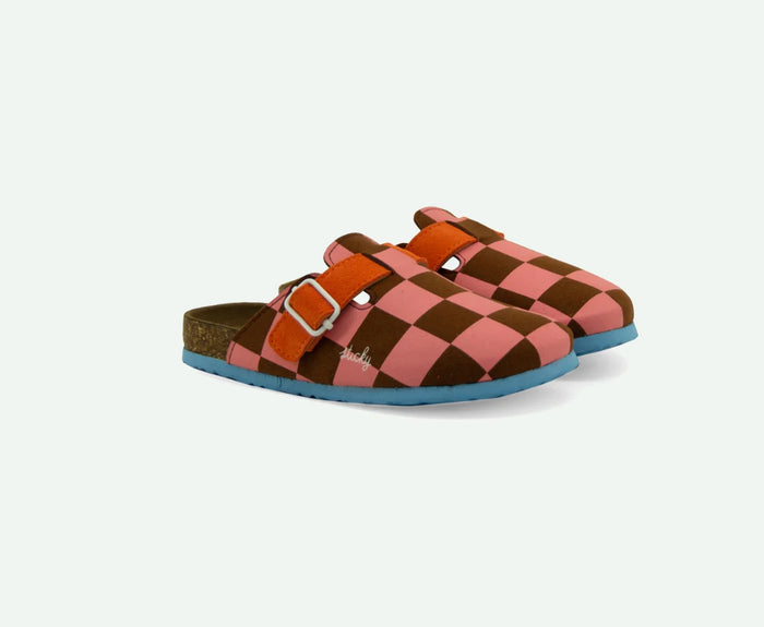 Clogs - Soil Green/Blooming Purple