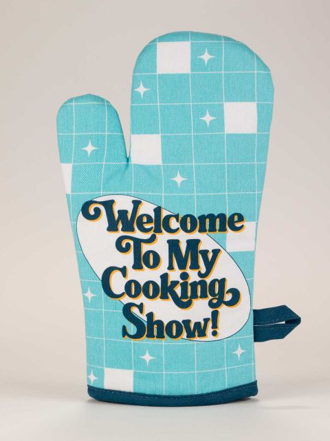 Cooking Show Oven Mitts BLUEQ