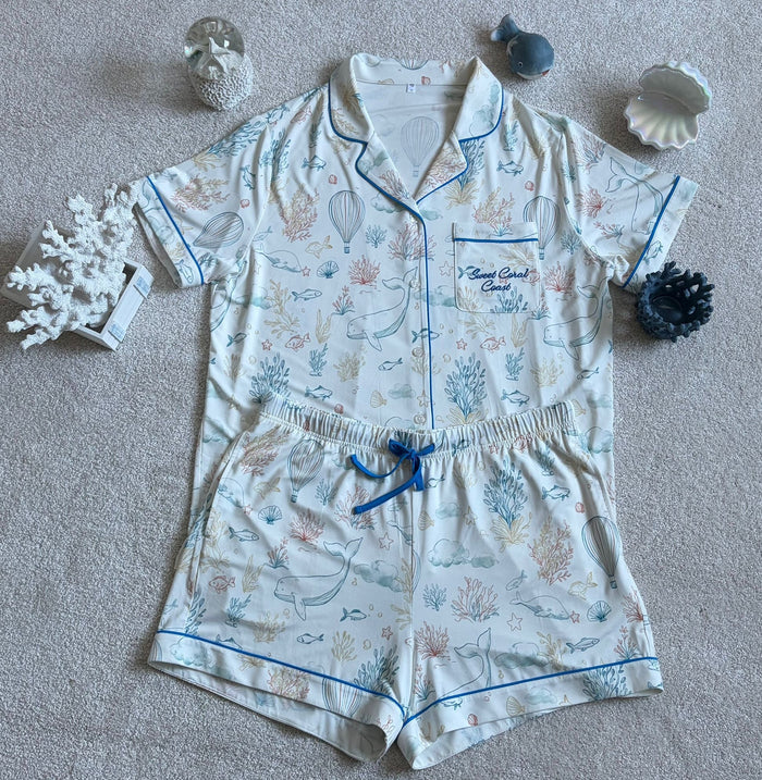 "Coral Cutie" Pajama