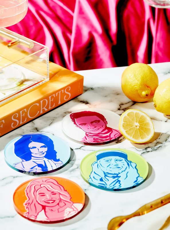 Country Legends Coaster Set