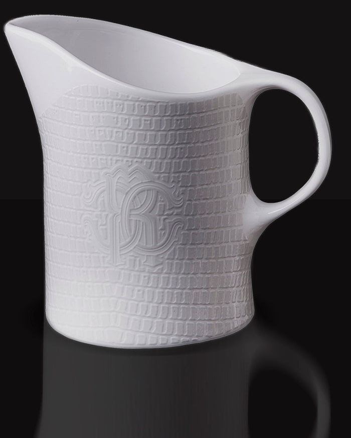 Creamer LIZARD PLATIN   diam. 3.5", H 3.3"