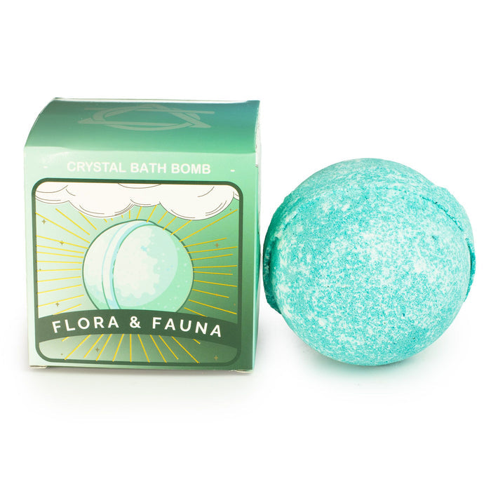 Crystal Bath Bomb Earth Hidden Gemstone