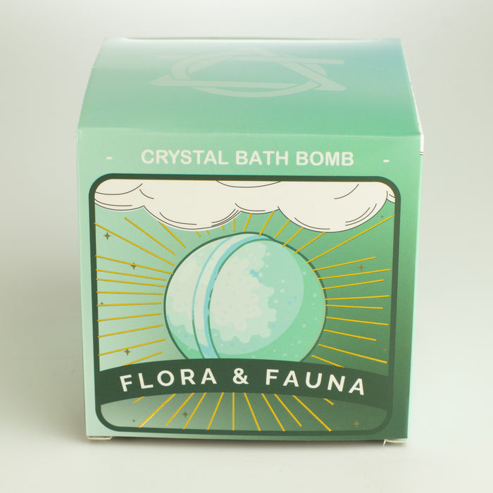 Crystal Bath Bomb Earth Hidden Gemstone