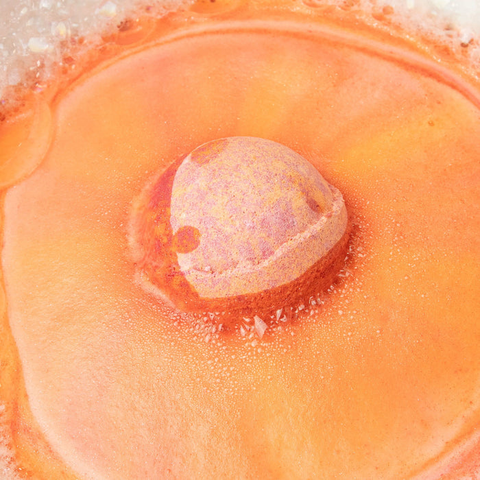 Crystal Bath Bomb Flame & Fire Hidden Gemstone