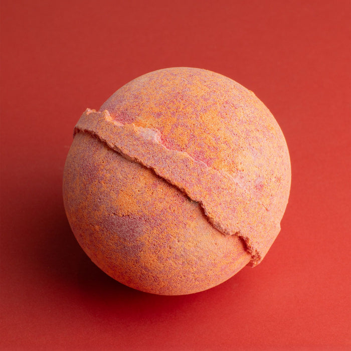Crystal Bath Bomb Flame & Fire Hidden Gemstone