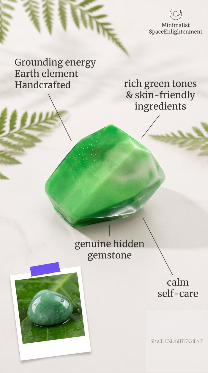 Crystal Soap Earth Hidden Gemstone