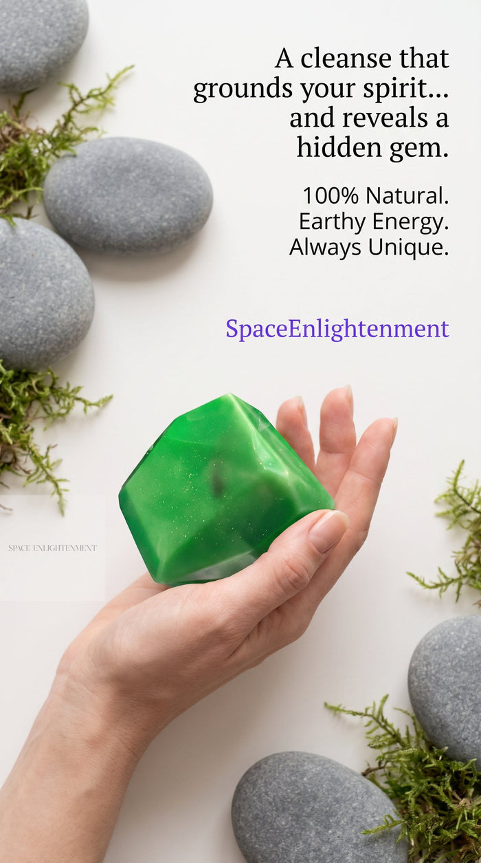 Crystal Soap Earth Hidden Gemstone