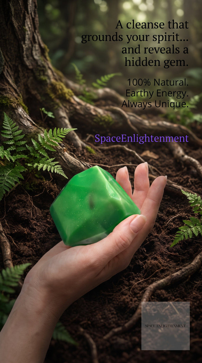 Crystal Soap Earth Hidden Gemstone
