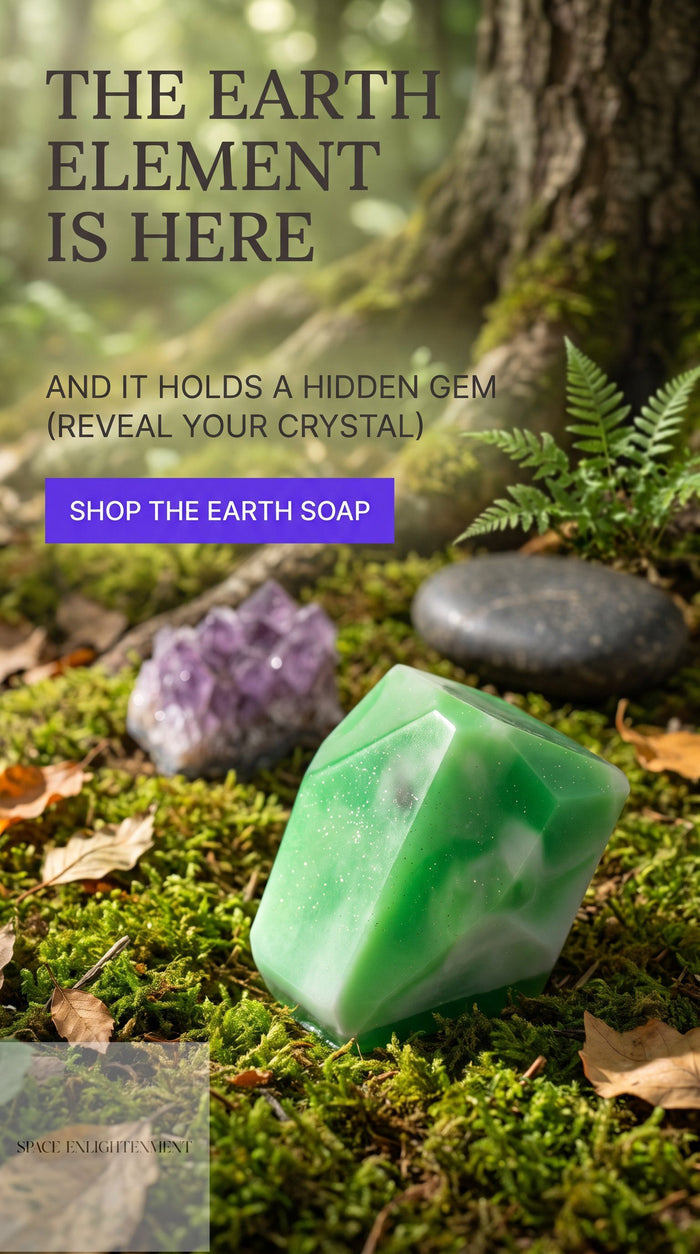 Crystal Soap Earth Hidden Gemstone