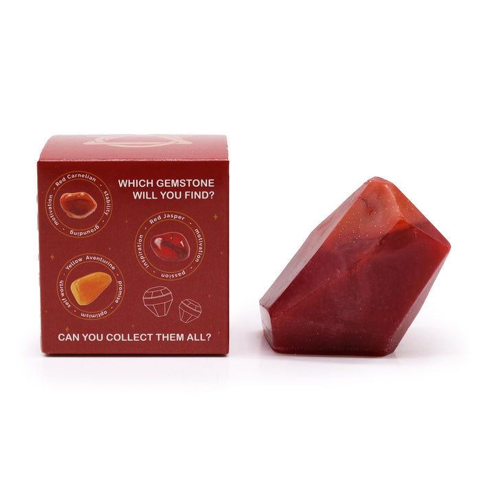Crystal Soap Flame & Fire Hidden Gemstone