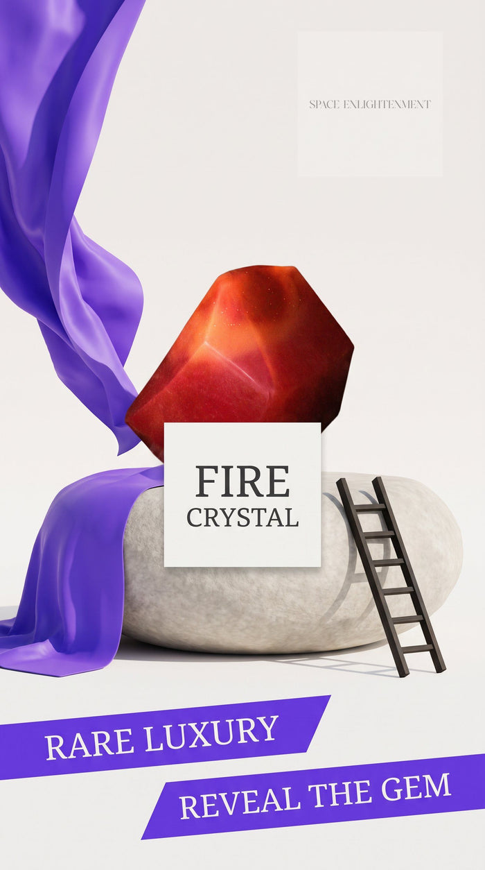 Crystal Soap Flame & Fire Hidden Gemstone