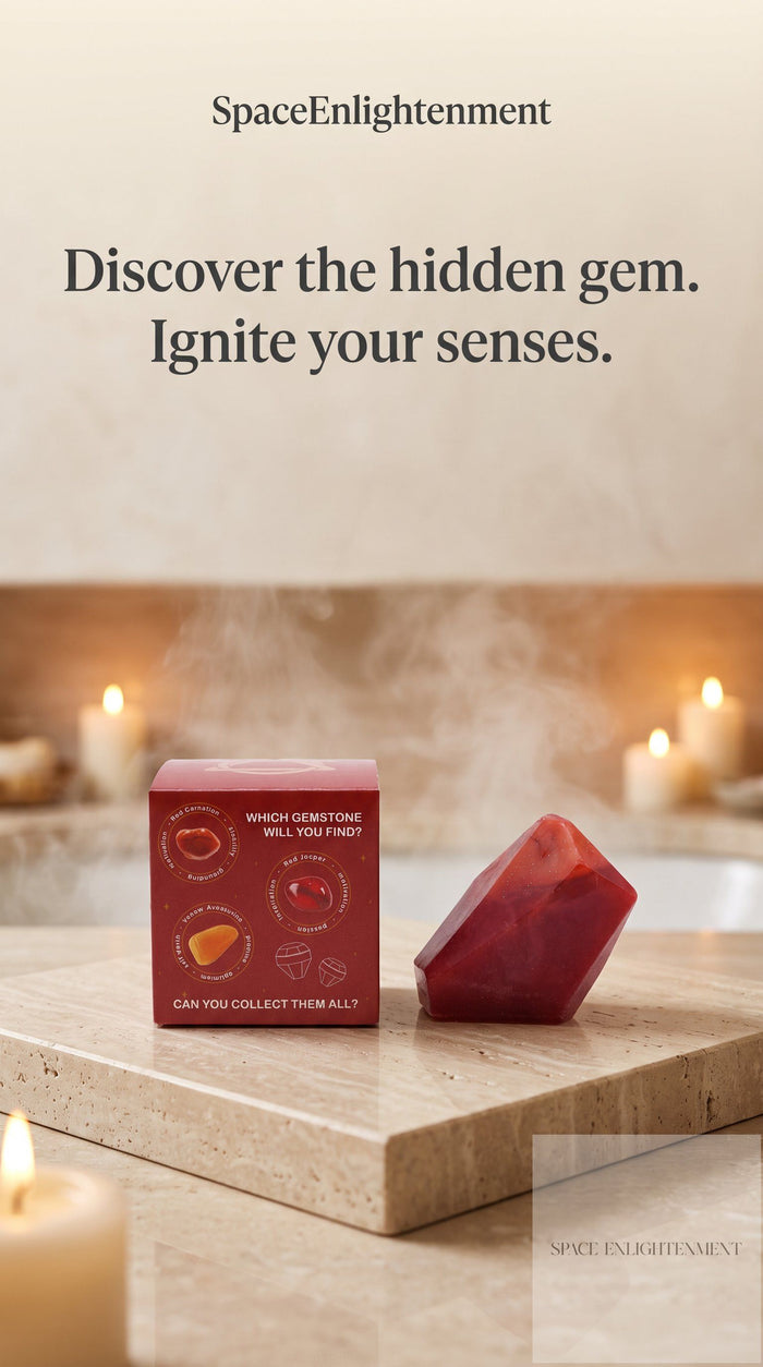 Crystal Soap Flame & Fire Hidden Gemstone