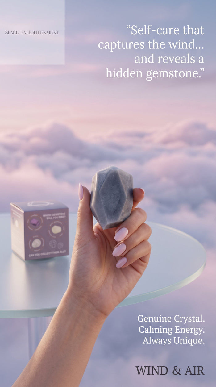 Crystal Soap Wind & Air Hidden Gemstone