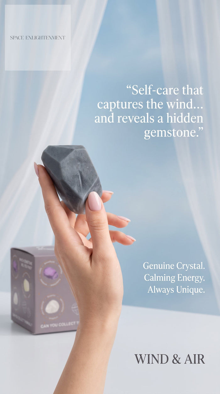 Crystal Soap Wind & Air Hidden Gemstone