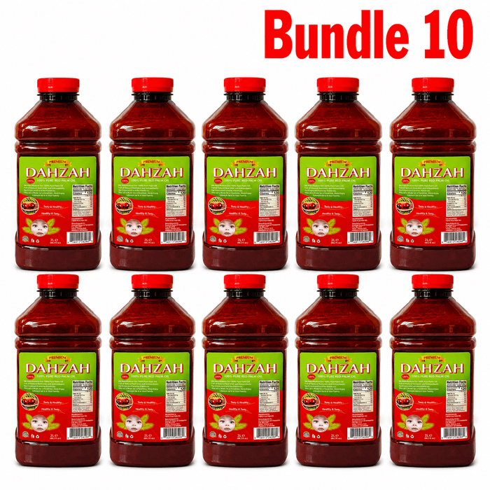 Dahzah 100% Pure Red Palm Oil | Rich Cooking Oil - Yado African & Caribbean Market