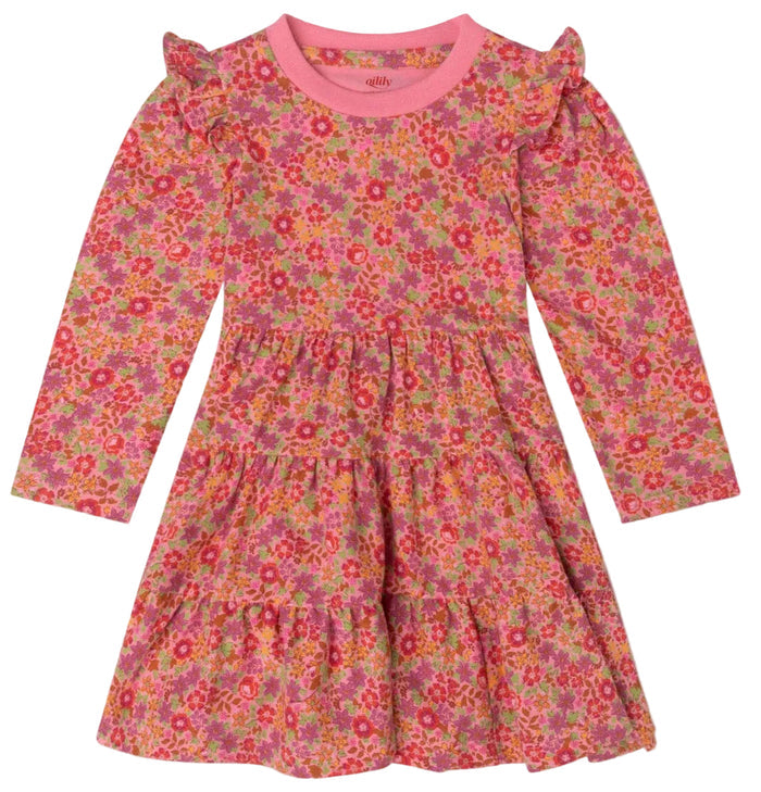 Danse LS Floral Dress