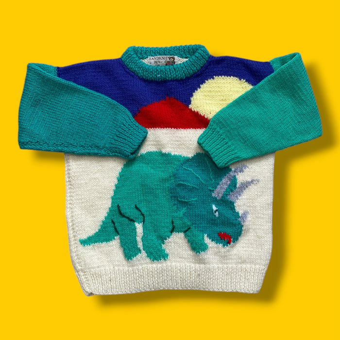 Dinos Small Shop Knit, 4/5Y