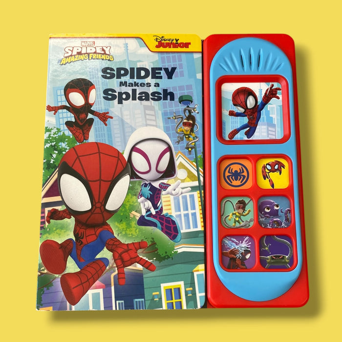 disney spidey makes a splash