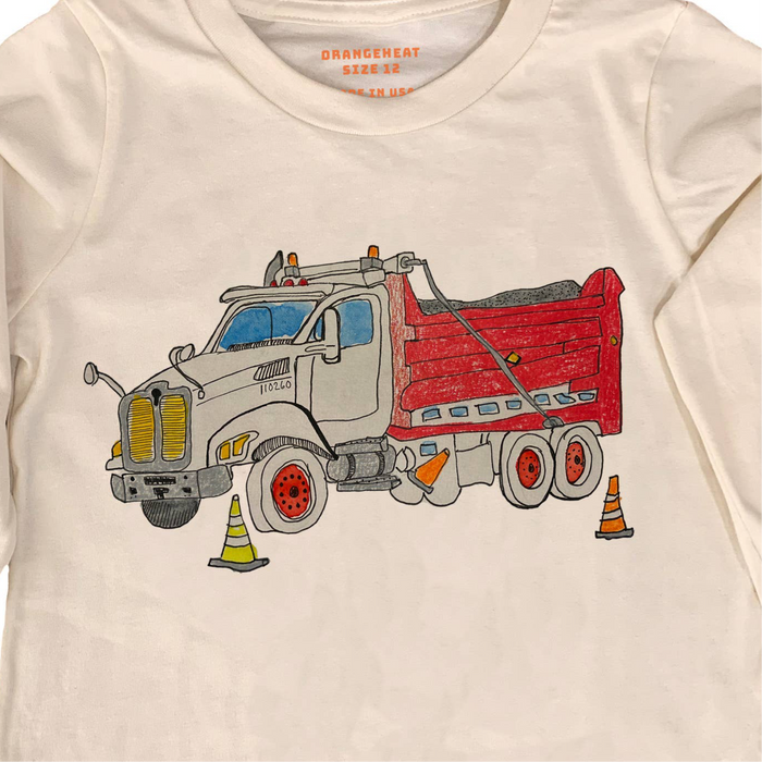 Dump Truck - Organic Tee/LONG SLEEVE