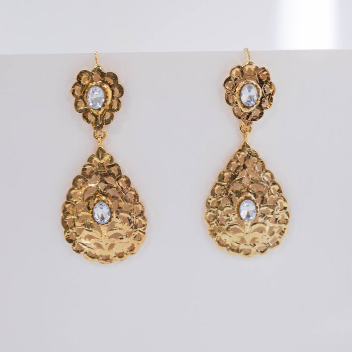 Earrings Cia White