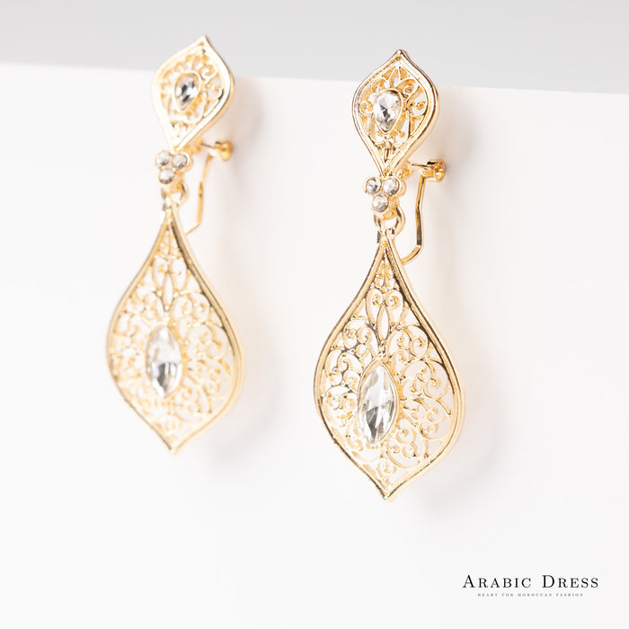 Earrings Jin White
