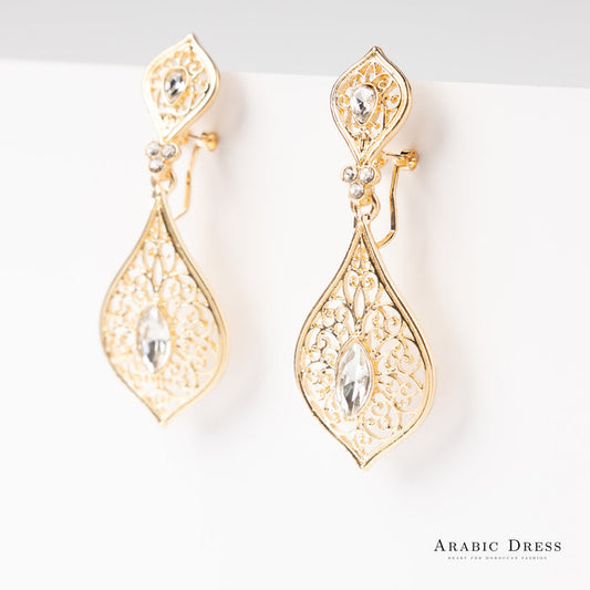 Earrings Jin White