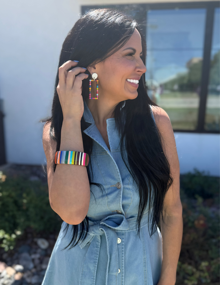 Easy Denim Mini Dress