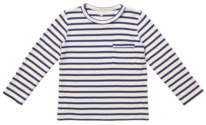 Edward Tee Shirt - Navy Stripe