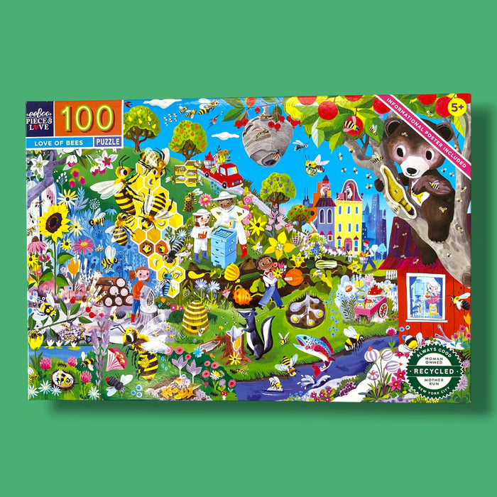 eeboo love of bees puzzle
