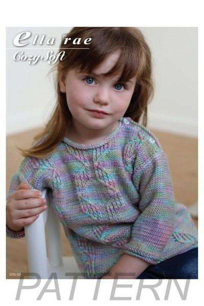Ella Rae Cozy Soft Cable Sweater PATTERN ONLY-Patterns-Ella Rae-Alpaca Direct