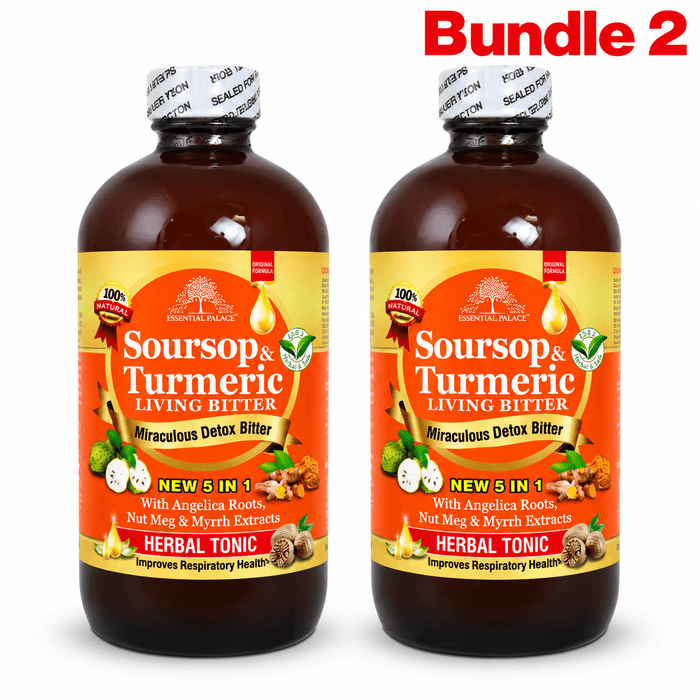 Soursop & Turmeric Living Bitter | Herbal Tonic - Yado African & Caribbean Market