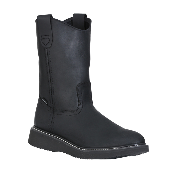 Establo Men’s Work Boot Grasso Leather - Black