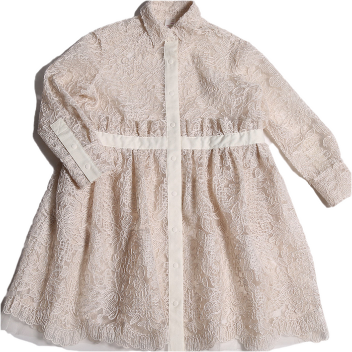 Estrella Ruffled Frock - Opal