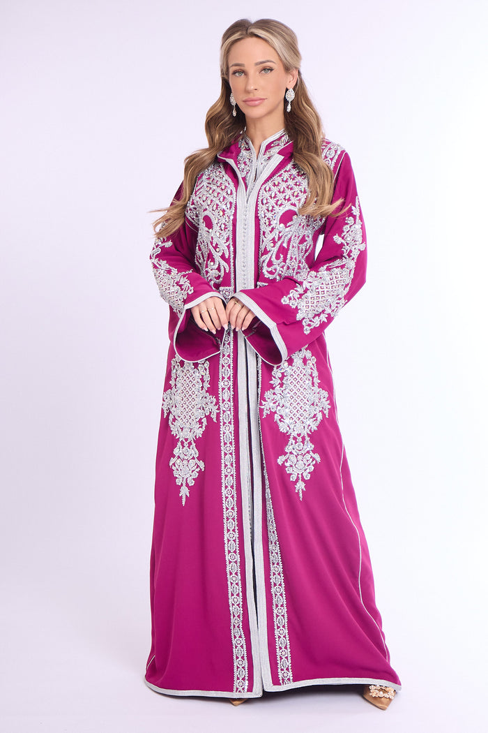 Exclusive Jalaba Soha Magenta
