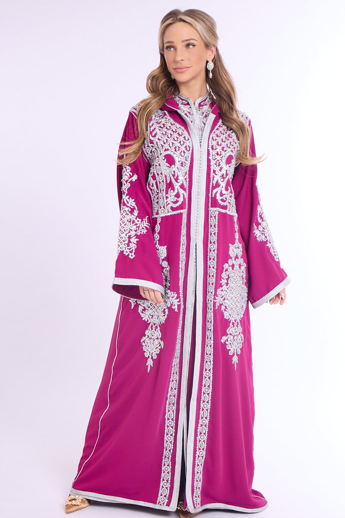 Exclusive Jalaba Soha Magenta