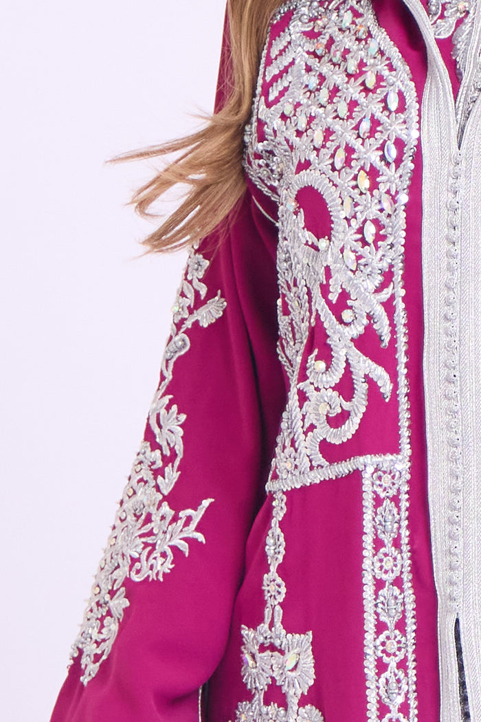 Exclusive Jalaba Soha Magenta