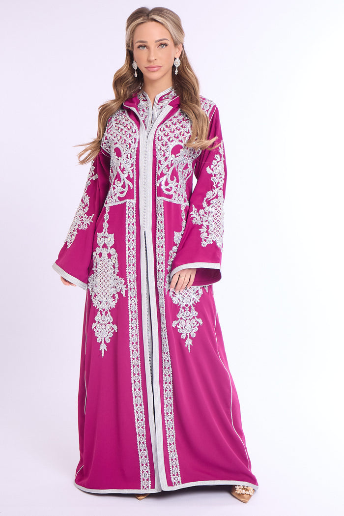 Exclusive Jalaba Soha Magenta