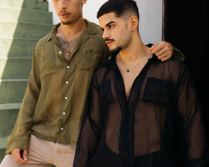 Extra Thin Chiffon Shirt