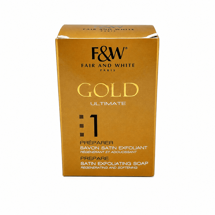 Fair and White Gold | Satin Exfoliating Soap - Yado African & Caribbean Market