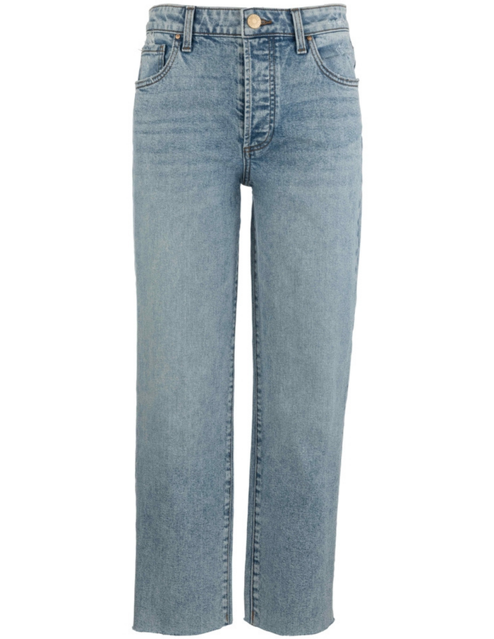 Fay High Rise Ankle Straight Leg- Unite